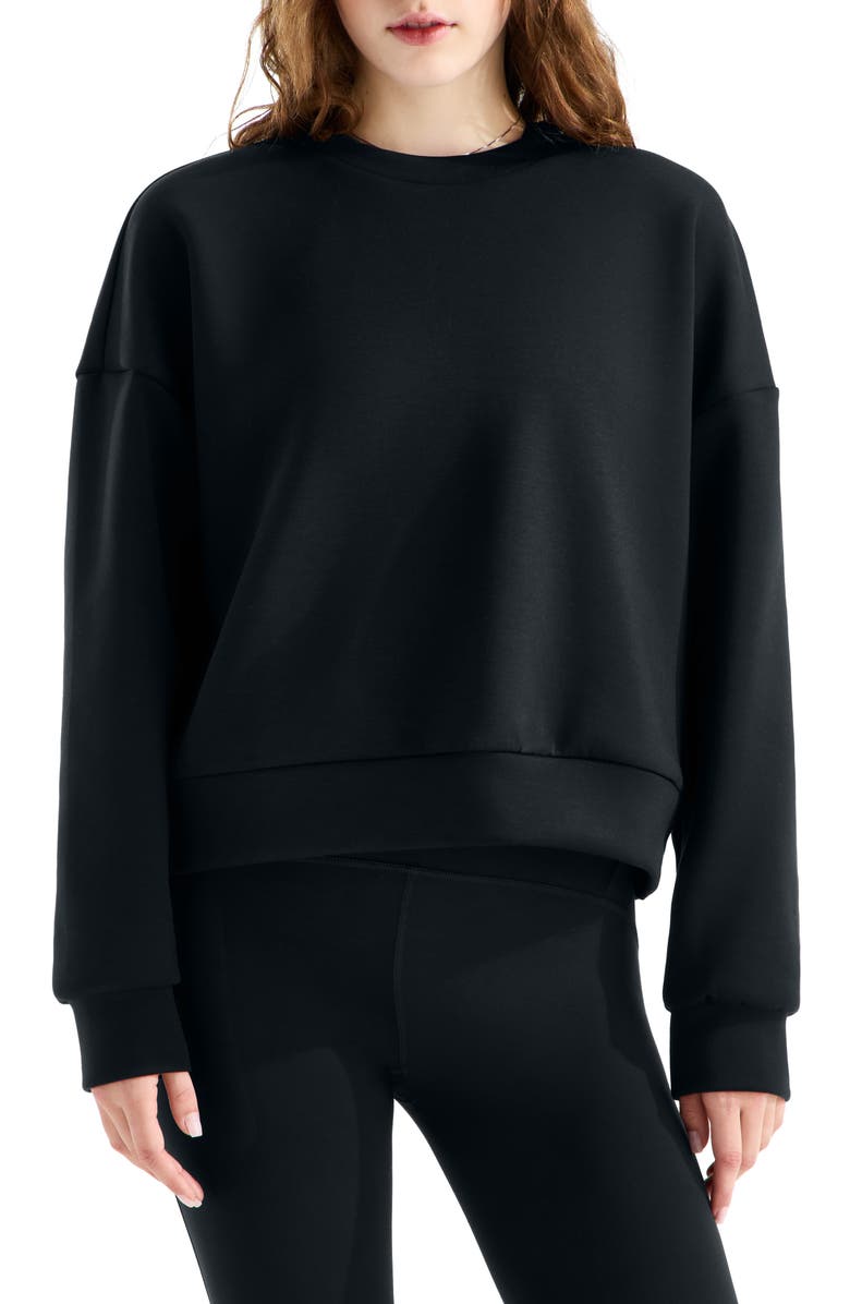 The North Face Jaida Crew Sweatshirt, Main, color, Tnf Black
