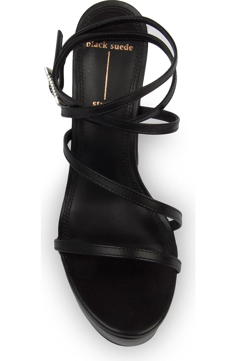 BLACK SUEDE STUDIO Kim Platform Sandal, Alternate, color,