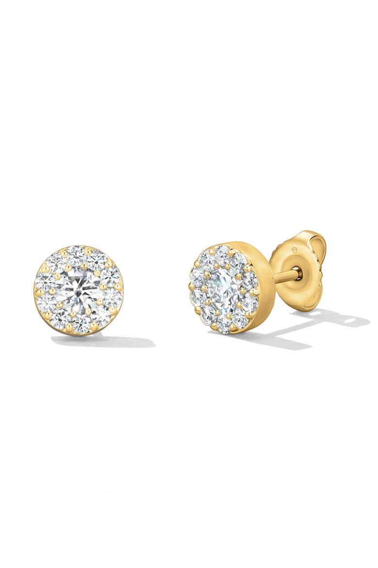 Fulfillment Diamond Stud Earrings, Main, color, YELLOW GOLD