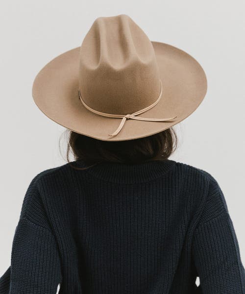 Gigi Pip Ezra Western Hat In Tan