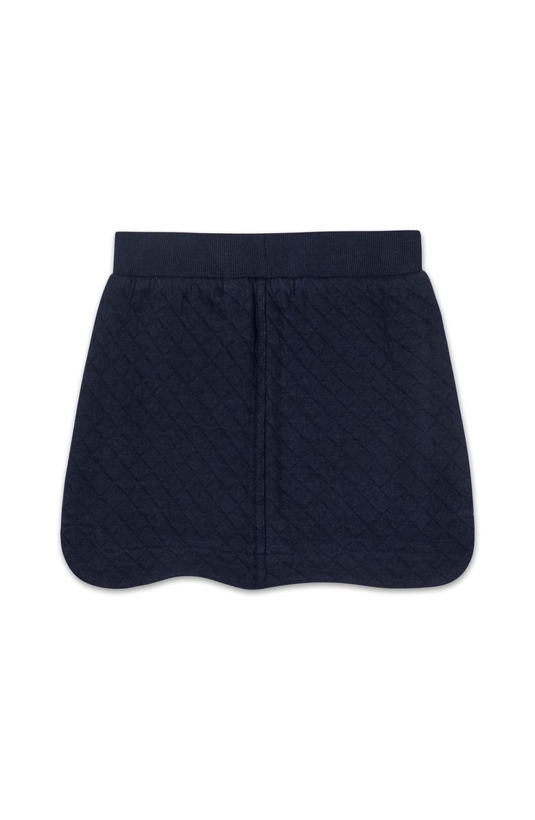 Hope & Henry Kids' Quilted Pull-On Skort, Alternate, color, Navy Quilted