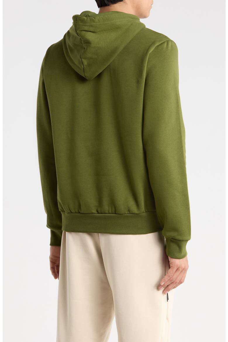 Evolution Simple Dome Regular Hoodie, Alternate, color, WOODLAND GREEN