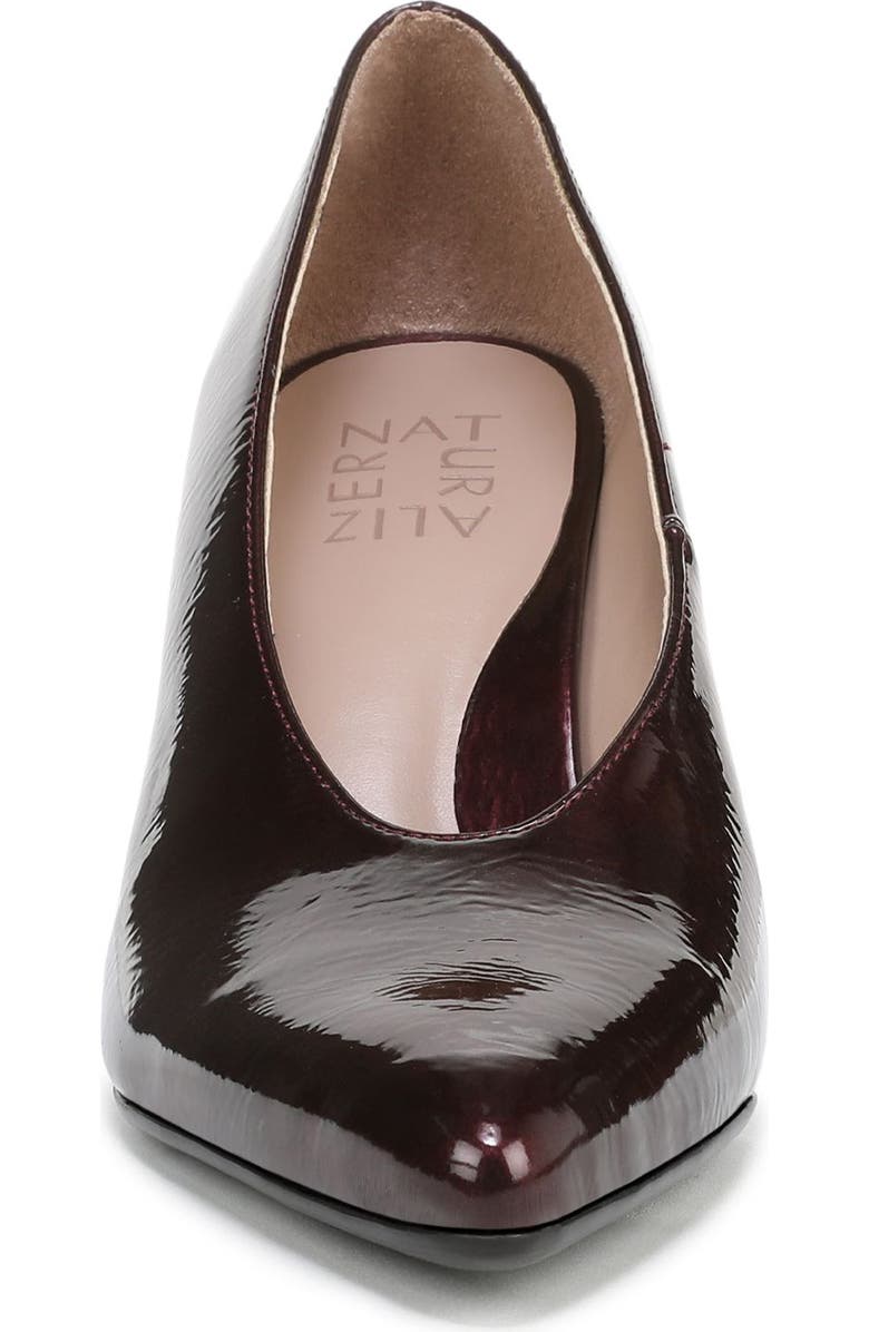 Naturalizer Perry Pointed Toe Pump, Alternate, color, Wine Red Faux Leather