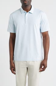 Swannies Smith Stripe Performance Golf Polo