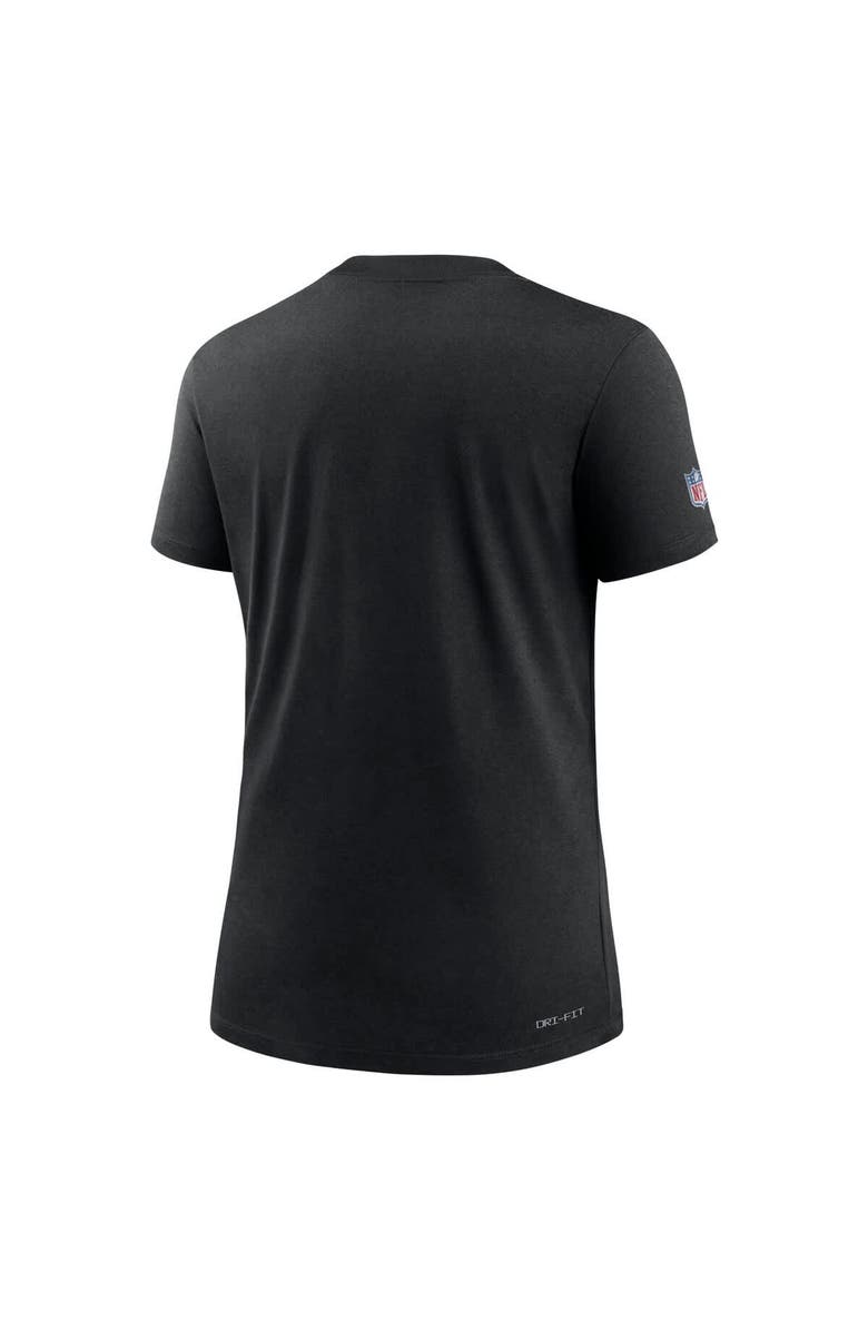 Nike Women's Nike Black Houston Texans NFL Crucial Catch Performance T-Shirt, Alternate, color, 