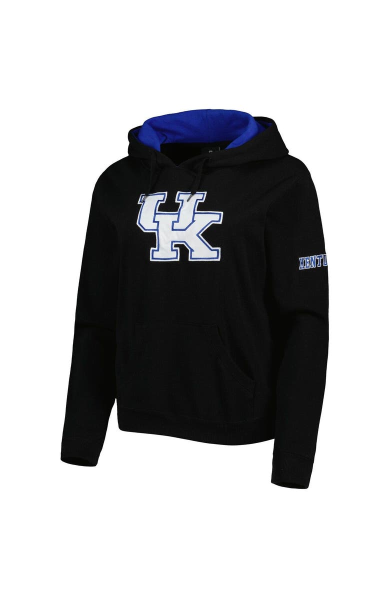 STADIUM ATHLETIC Women's Black Kentucky Wildcats Big Logo Team Pullover Hoodie, Alternate, color, 