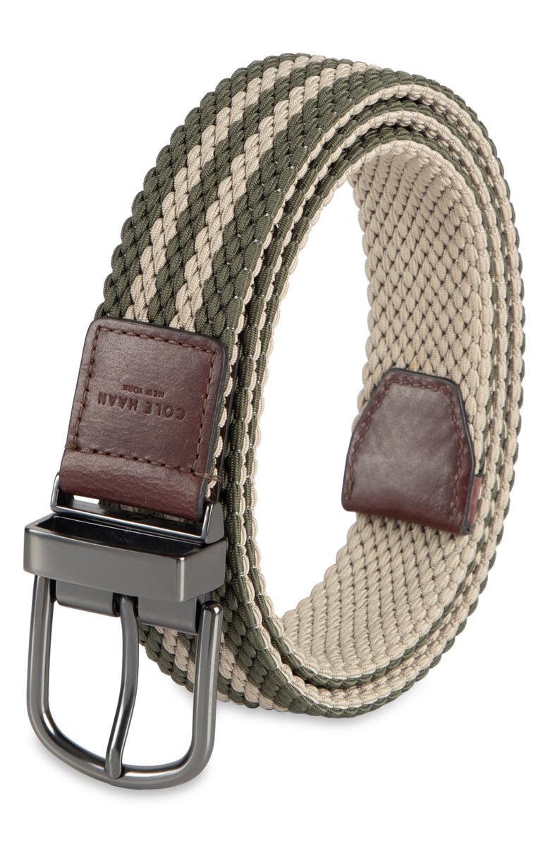 Cole Haan Reversible Stretch Web Belt, Alternate, color, 