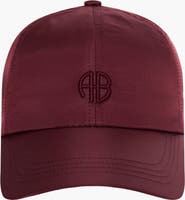 ANINE BING Jeremy Ab Nylon Baseball Cap