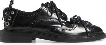 Simone Rocha Multi Lace Cutout Wingtip Oxford (Women
