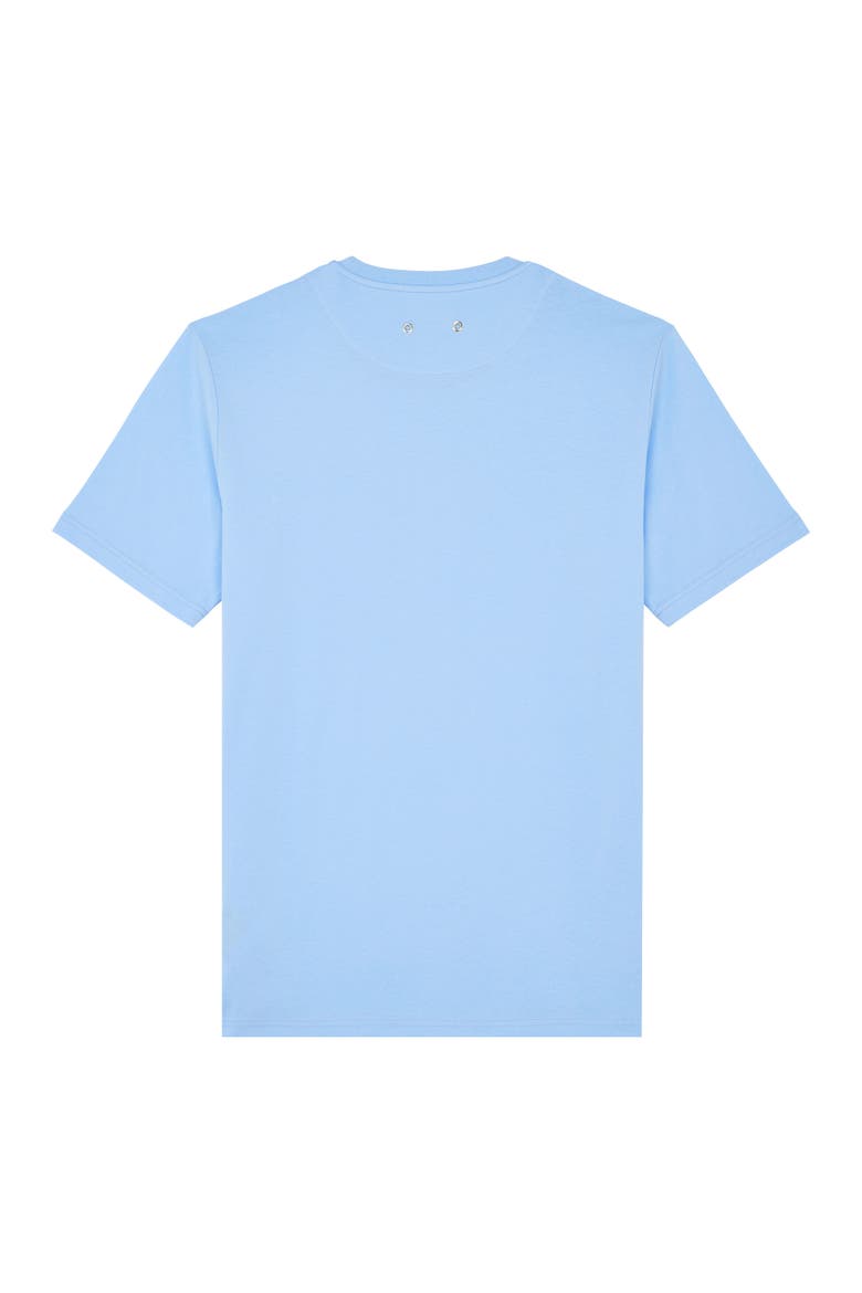 Men's Solid Organic Cotton T-Shirt, Alternate, color, FLEUR DE LIN