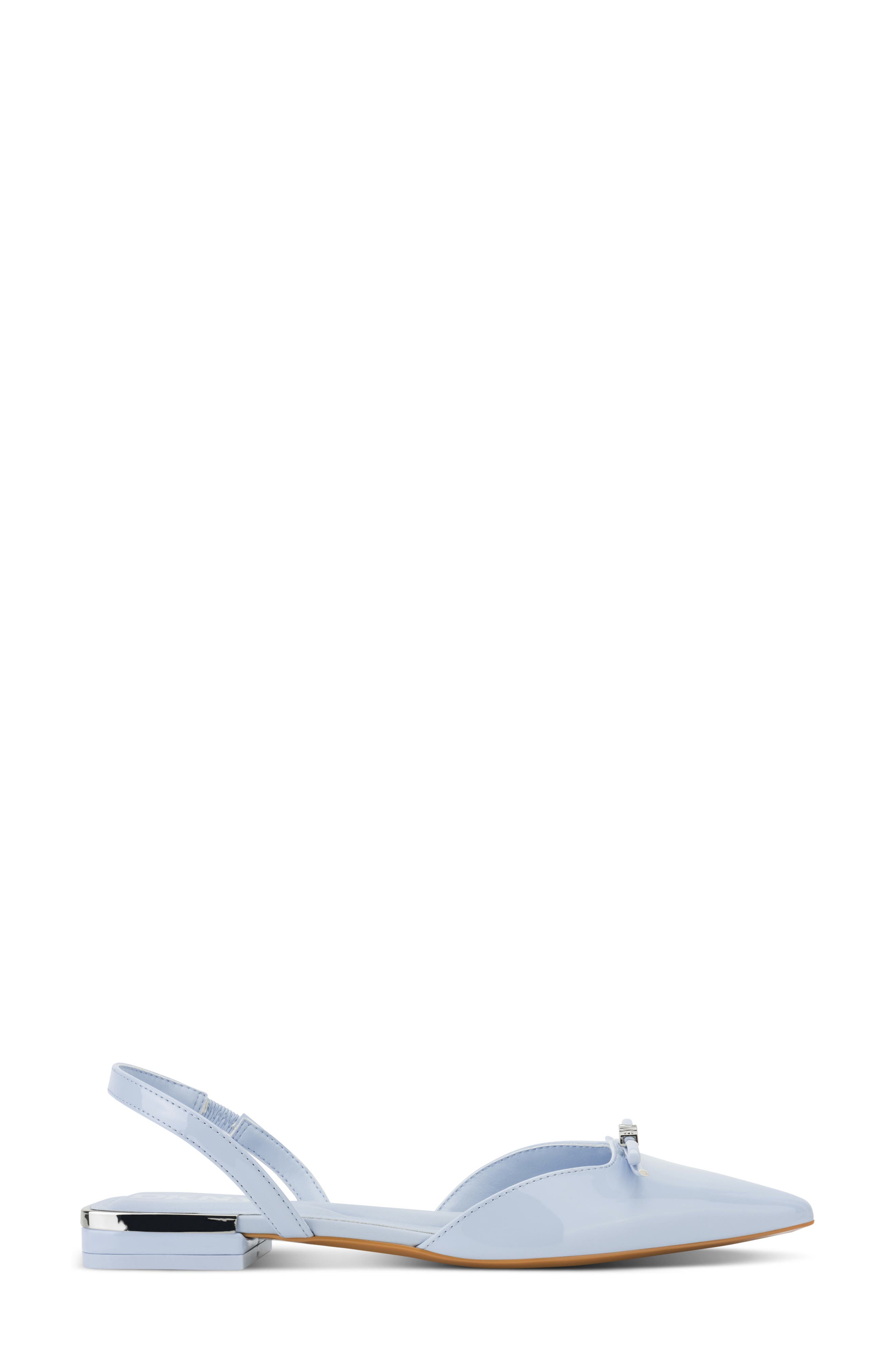 Mahaska Slingback Pointed Toe Flat, Alternate, color, CELESTE