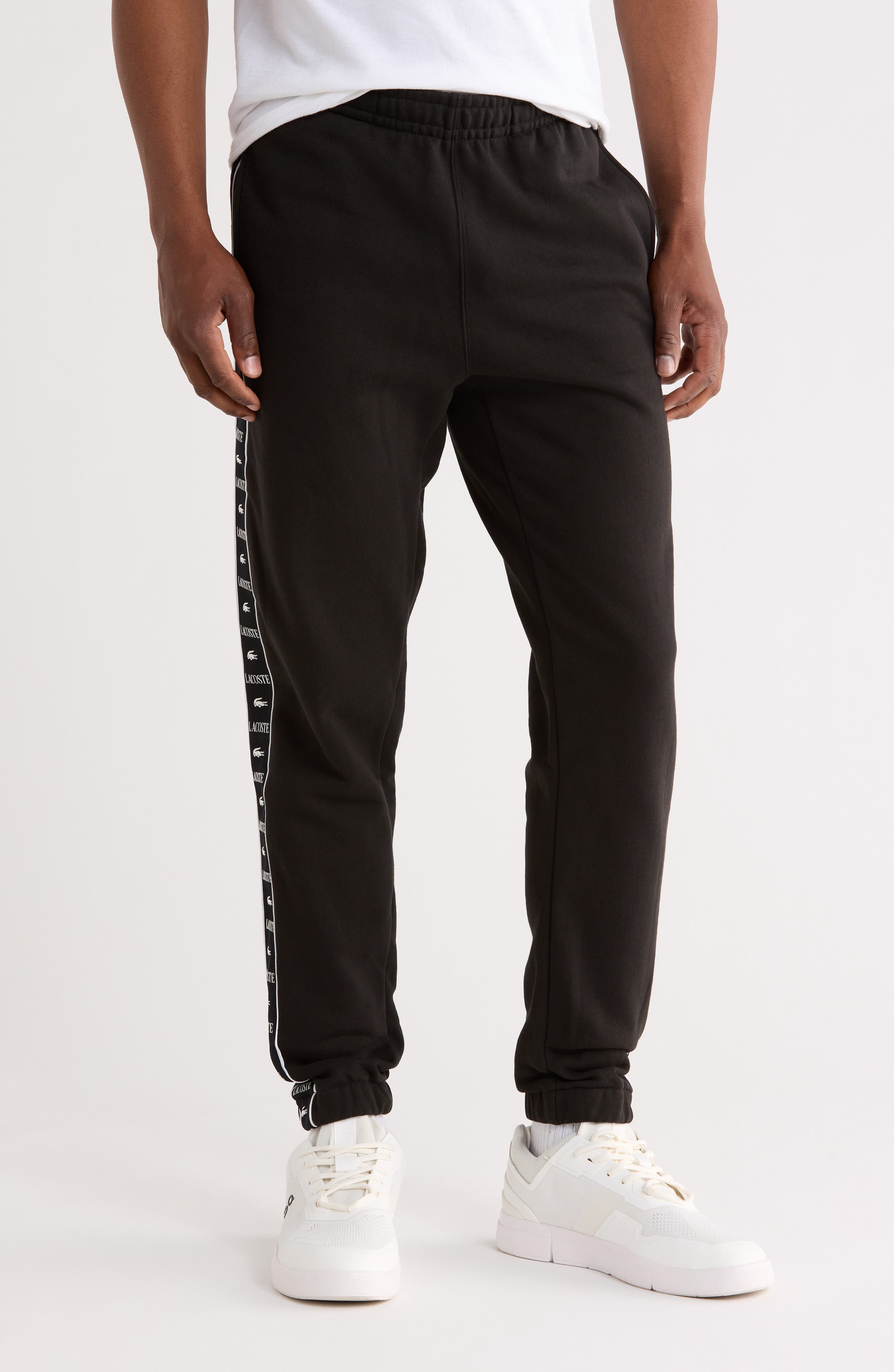 Lacoste Logo Tapered Leg Sweatpants