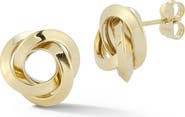 Ember Fine Jewelry 14K Love Knot Stud Earrings