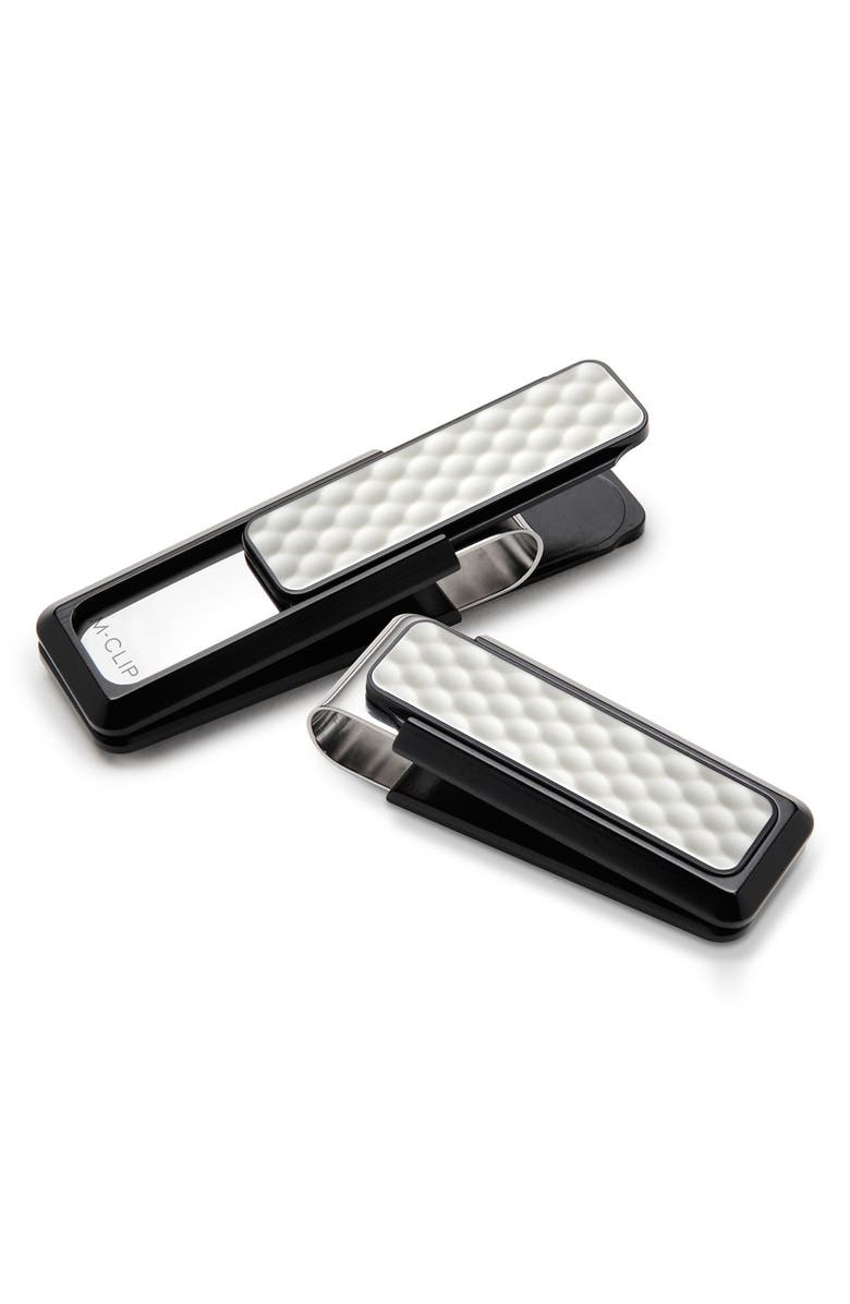M-Clip<sup>®</sup> Golf Ball Money Clip, Main, color, Black/ White