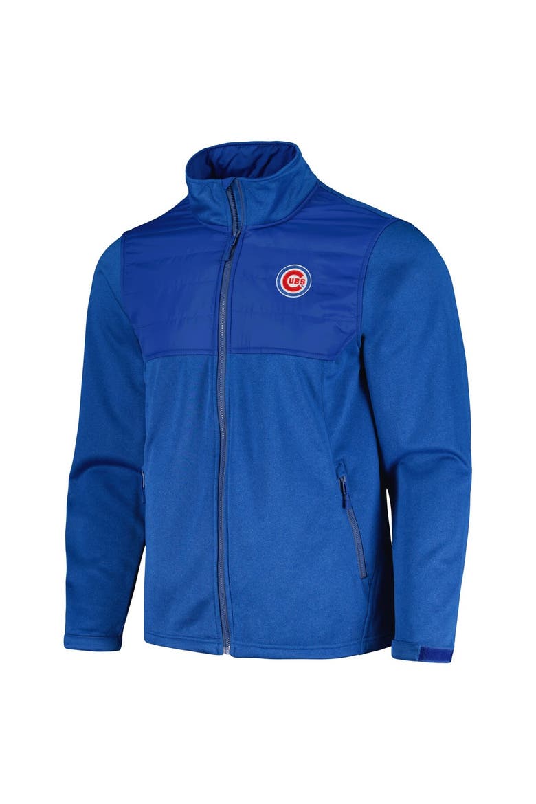 Men's Dunbrooke  Heather Royal Chicago Cubs Explorer Full-Zip Jacket, Alternate, color, Heather Royal