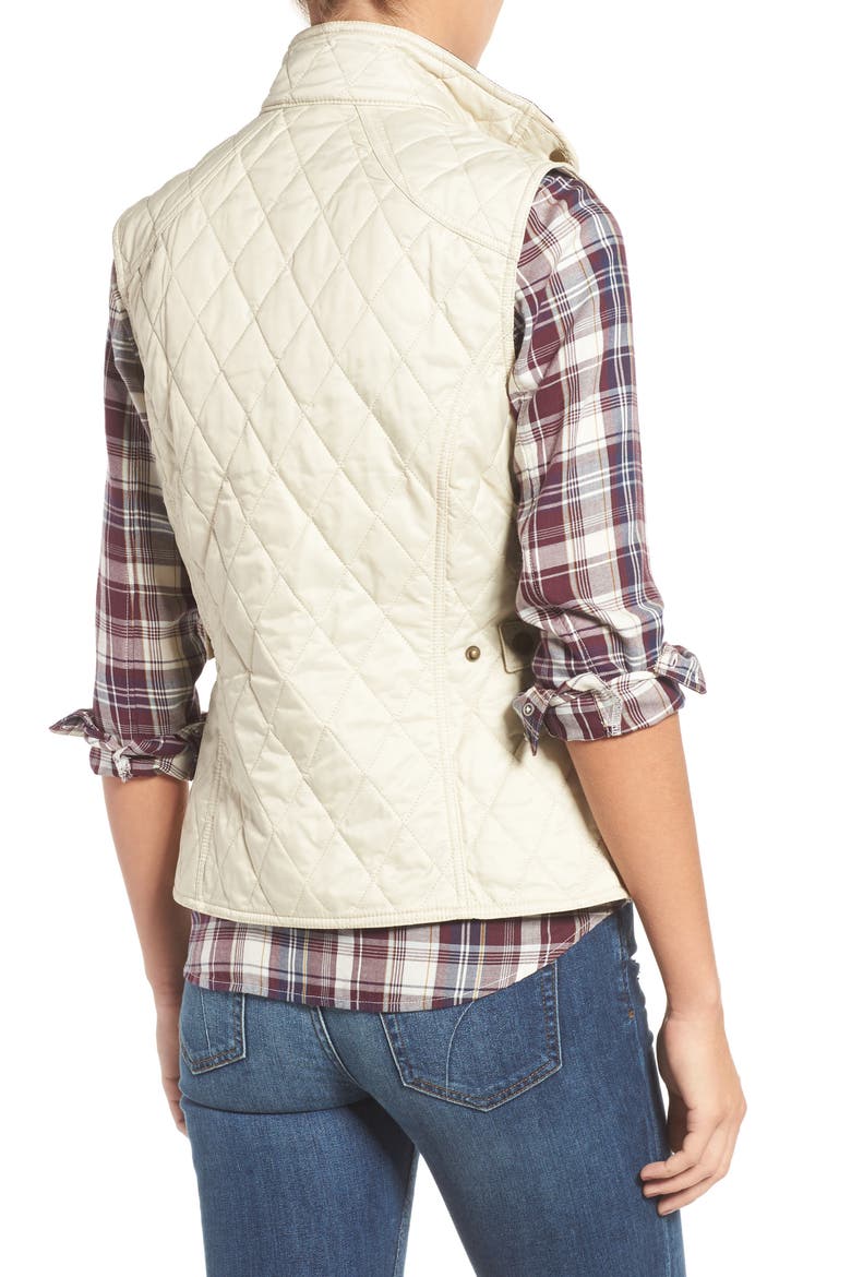 Summer Liddesdale Gilet Vest, Alternate, color, PEARL/ NAVY