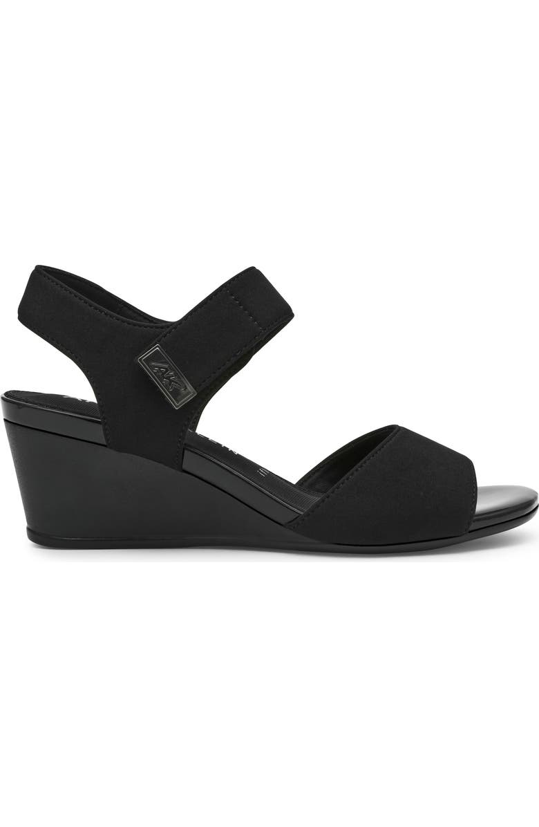 Anne Klein Branda Wedge Sandal, Alternate, color,