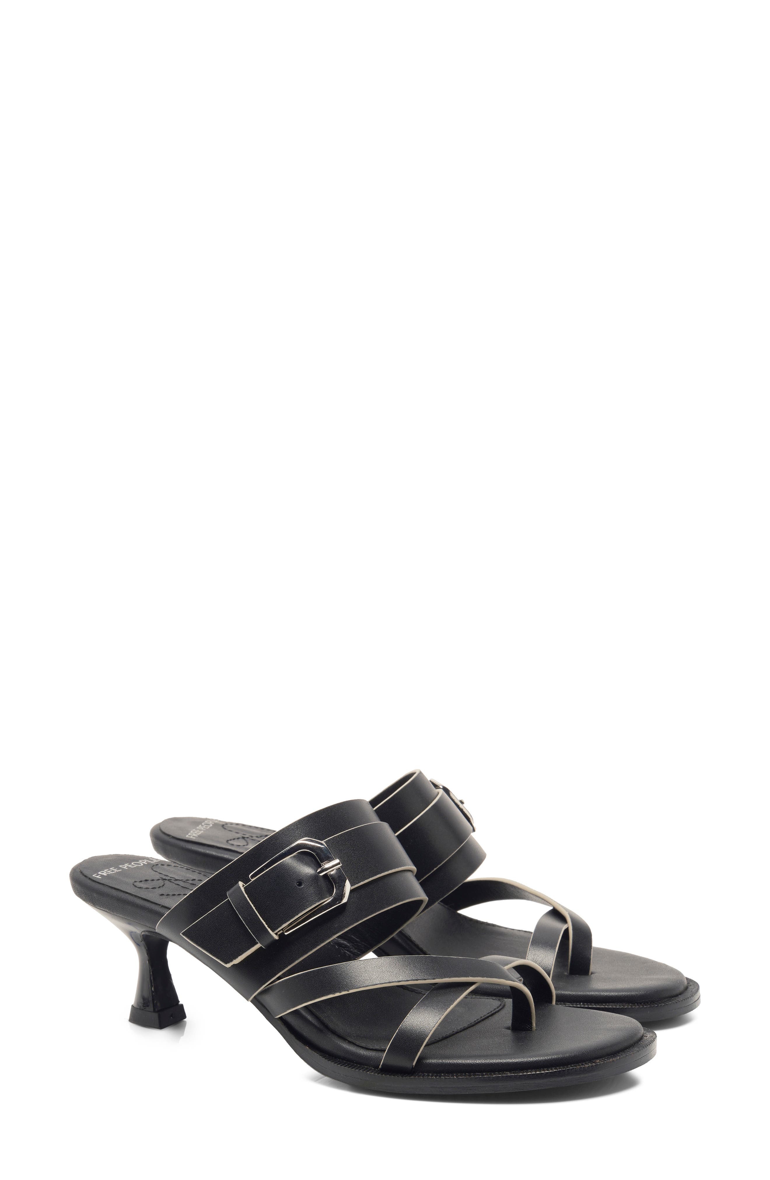Free People Belted Toe Loop Sandal, Alternate, color, 