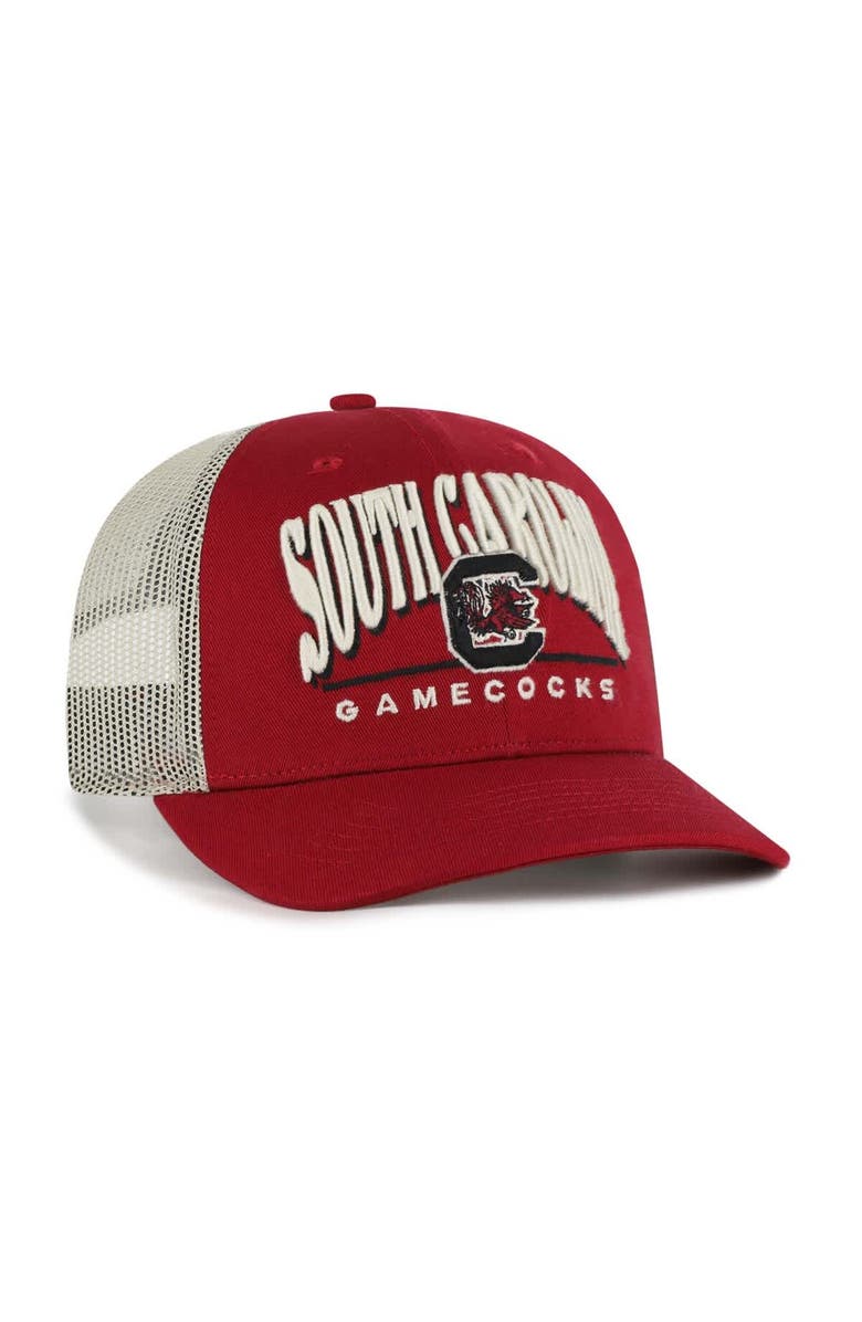 '47 Men's '47 Garnet South Carolina Gamecocks Arid Adjustable Trucker Hat, Alternate, color, Garnet