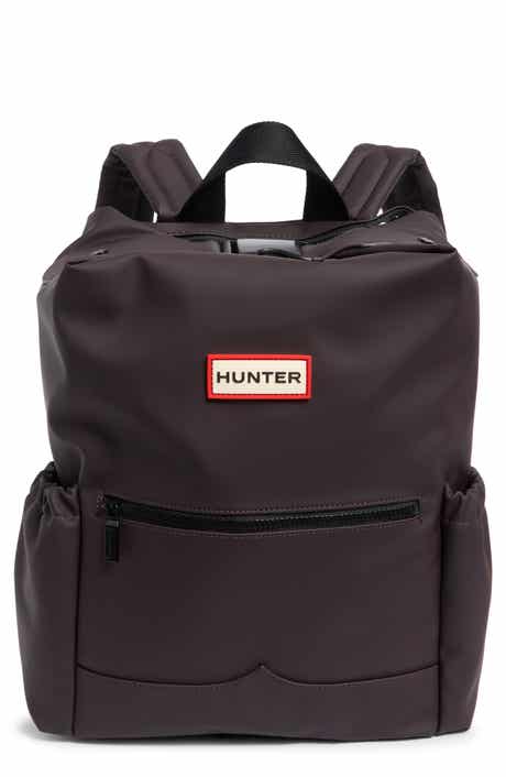 Top Clip Faux Leather Backpack