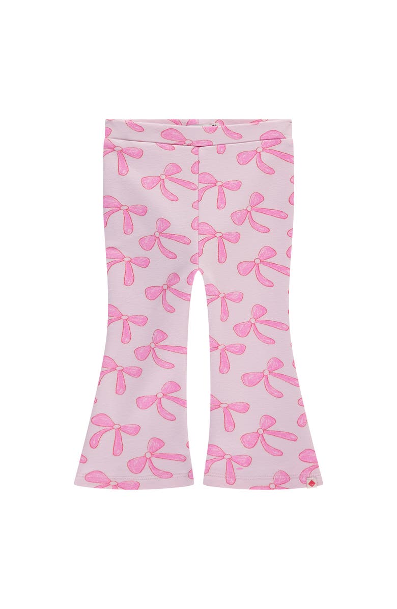 BABYFACE Bow Applique Denim, Main, color, Powder