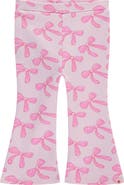 BABYFACE Bow Print Flared Legging
