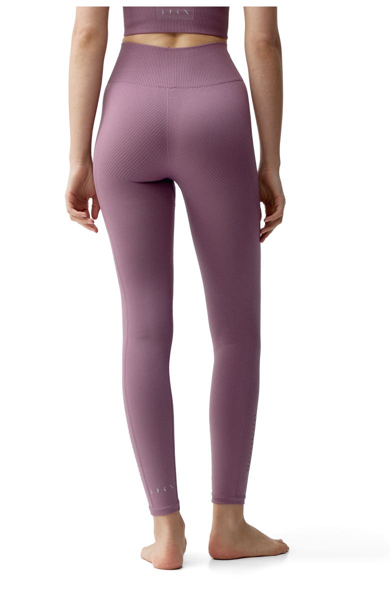 Born Living Yoga India Seamless High Rise Sport Legging, Alternate, color, Amatista