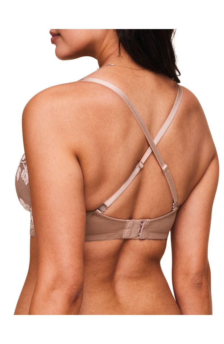 Adore Me Lilibet Contour Plunge Bra, Alternate, color, Medium Beige