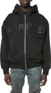 PURPLE BRAND Heavyweight Fleece Zip Hoodie