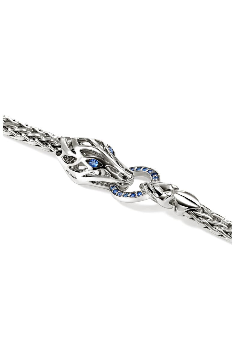 Naga Bracelet, Alternate, color, SILVER