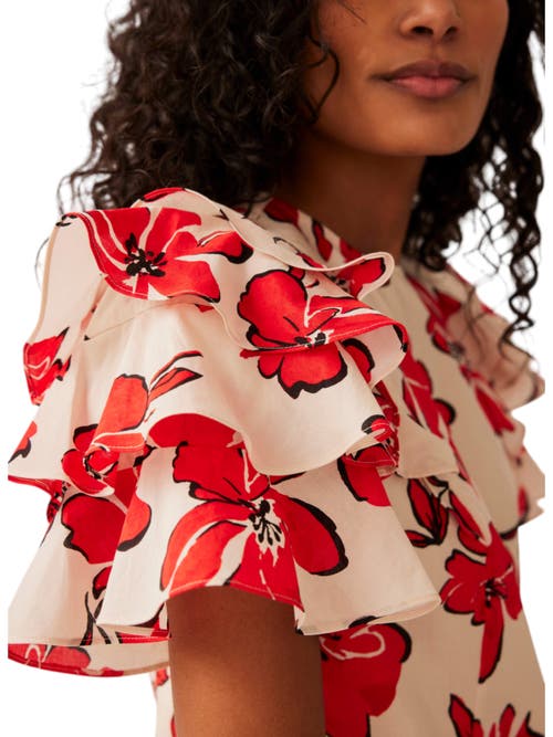 Mint Velvet Floral Print Top