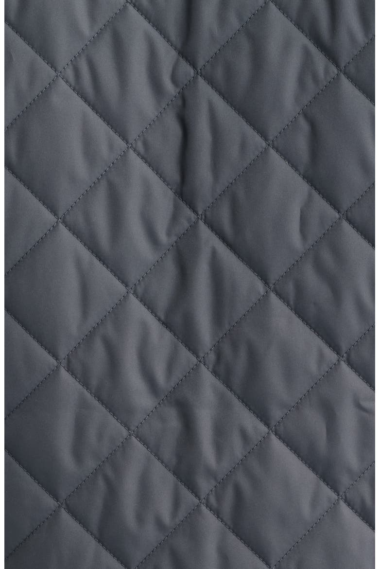 Suffolk Quilted Coat, Alternate, color, IRON