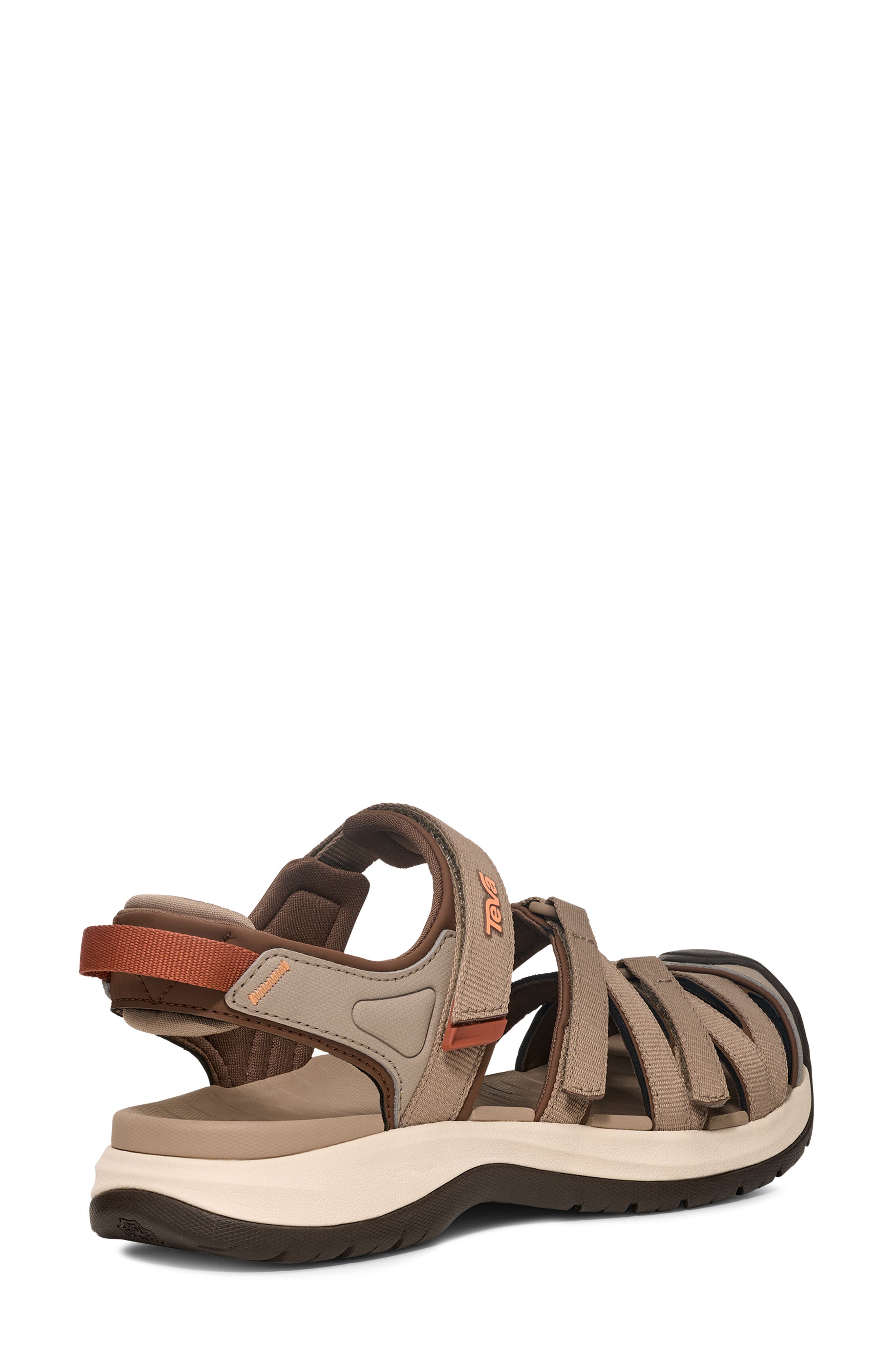 Tirra Sport Closed Toe Sandal, Alternate, color, DUNE/ TERRACOTTA