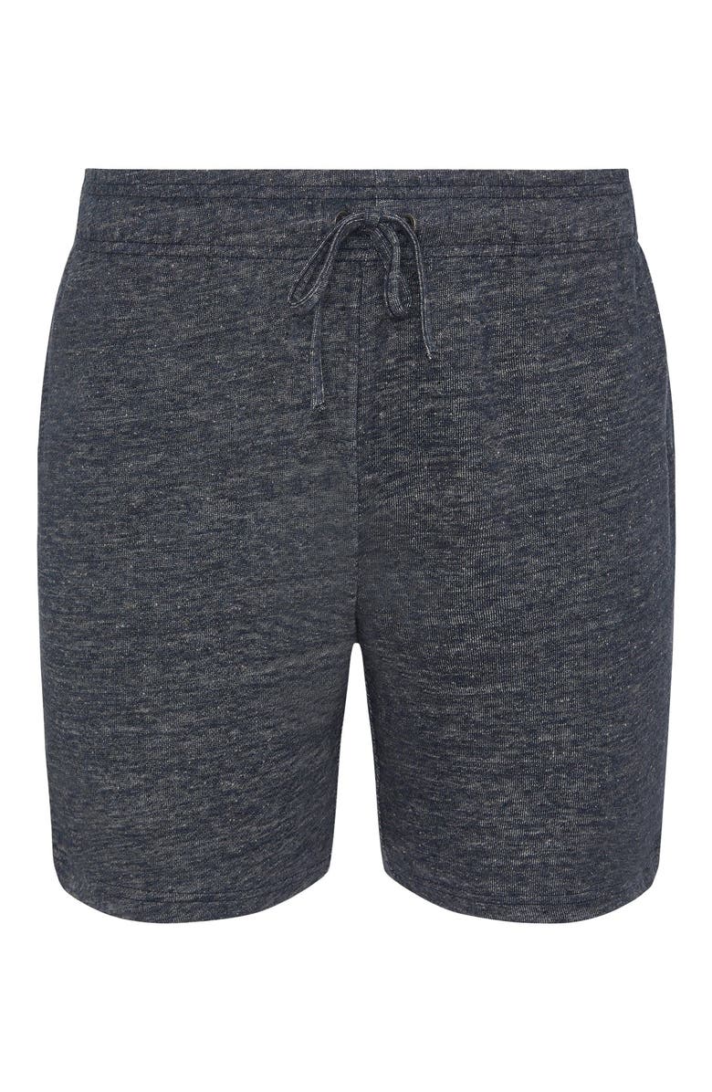 Onia Linen Terry Shorts 6", Alternate, color, Washed Navy