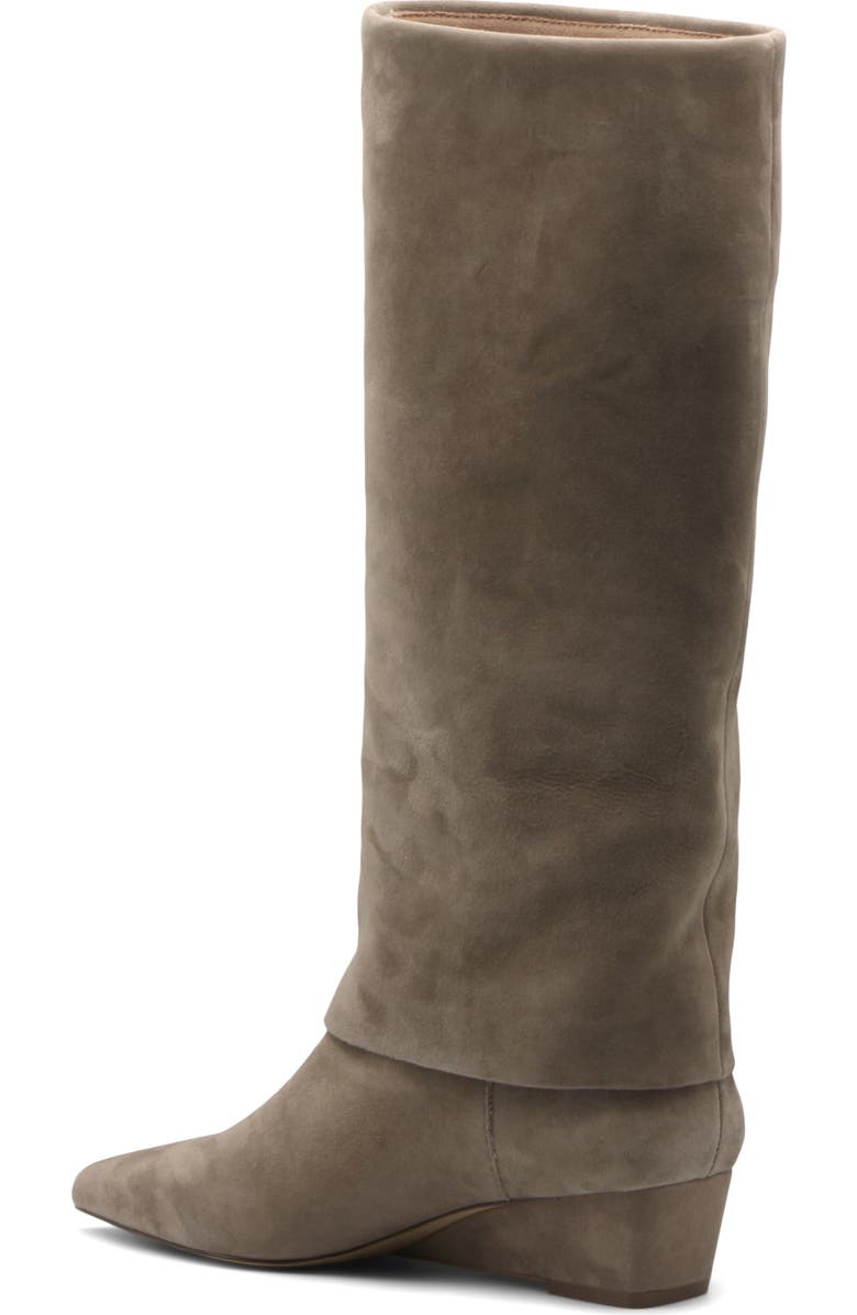 Charles by Charles David Perez Knee High Wedge Boot, Alternate, color, Truffle-Ks
