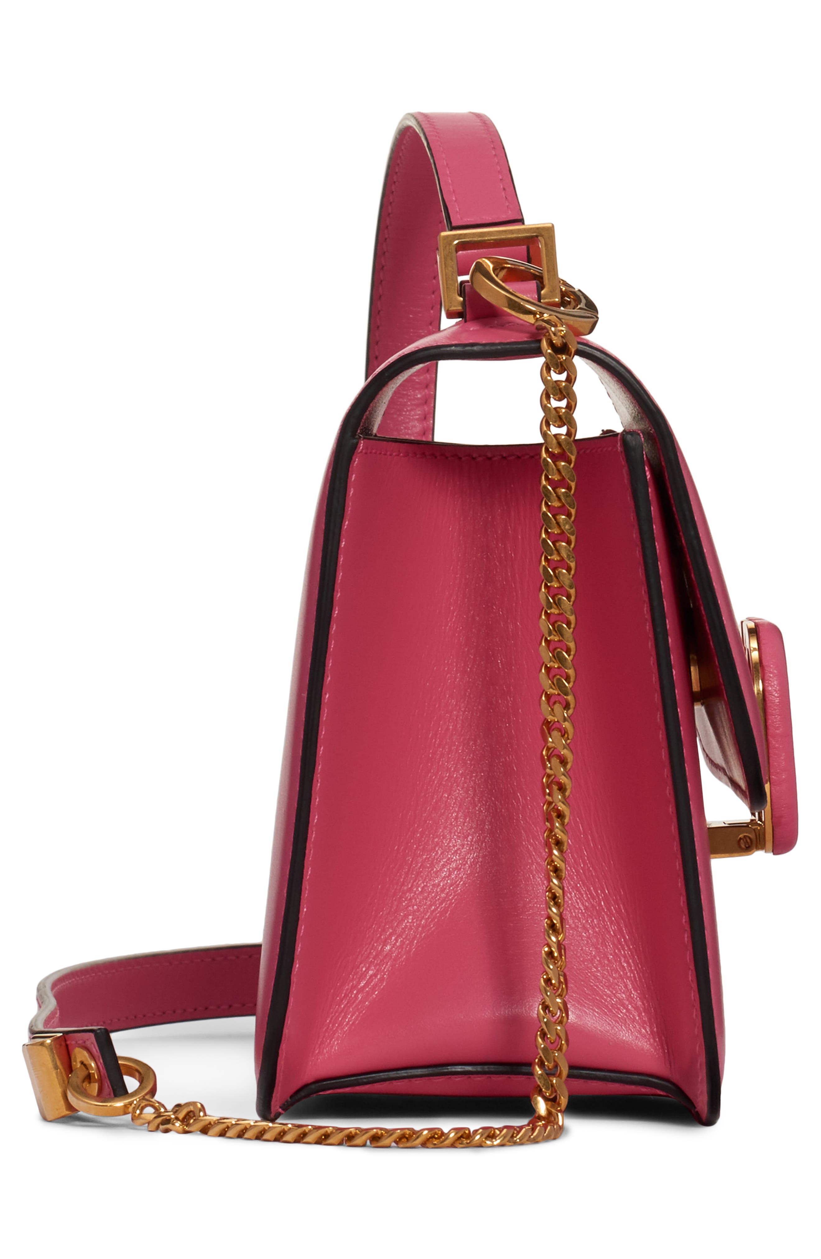 Small VSling Shoulder Bag, Alternate, color, MAC ROSE