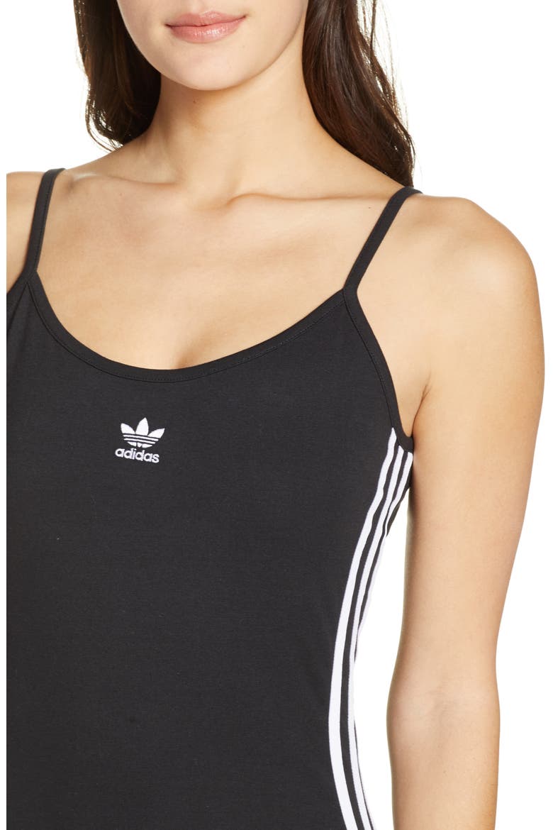 Tank Dress, Alternate, color, BLACK/ WHITE