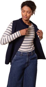 Celtic & Co. Donegal Ribbed Crew Neck Waistcoat
