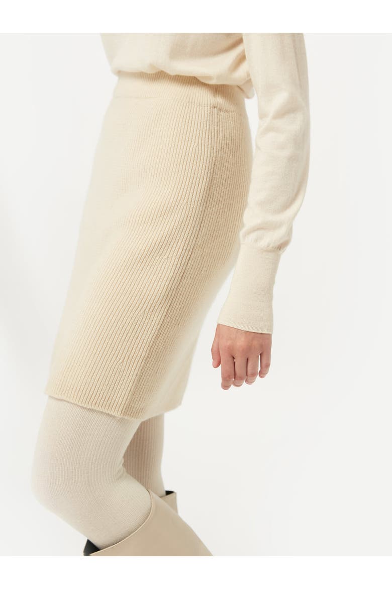 Cashmere Mini Skirt, Alternate, color, off white