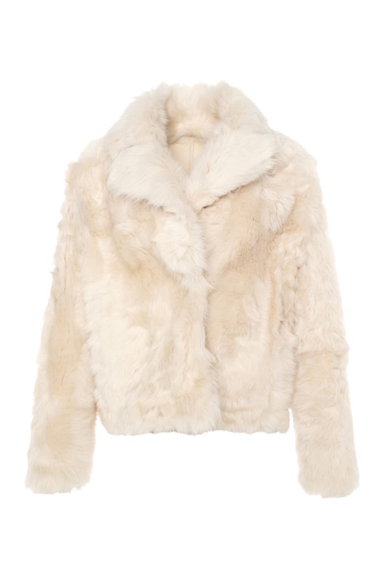 Genuine Shearling Reversible Jacket, Alternate, color, IVORY