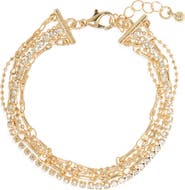 NORDSTROM RACK Multirow Chain Bracelet