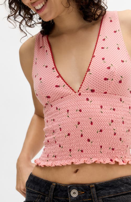 Bdg Urban Outfitters Verity Smocked Crop Tank