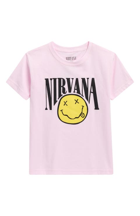 Kids' Nirvana Cotton Graphic T-Shirt (Little Kid)
