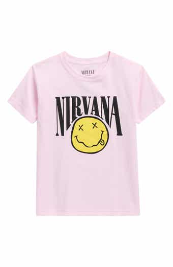 Merch Traffic Kids' Nirvana Cotton Graphic T-Shirt