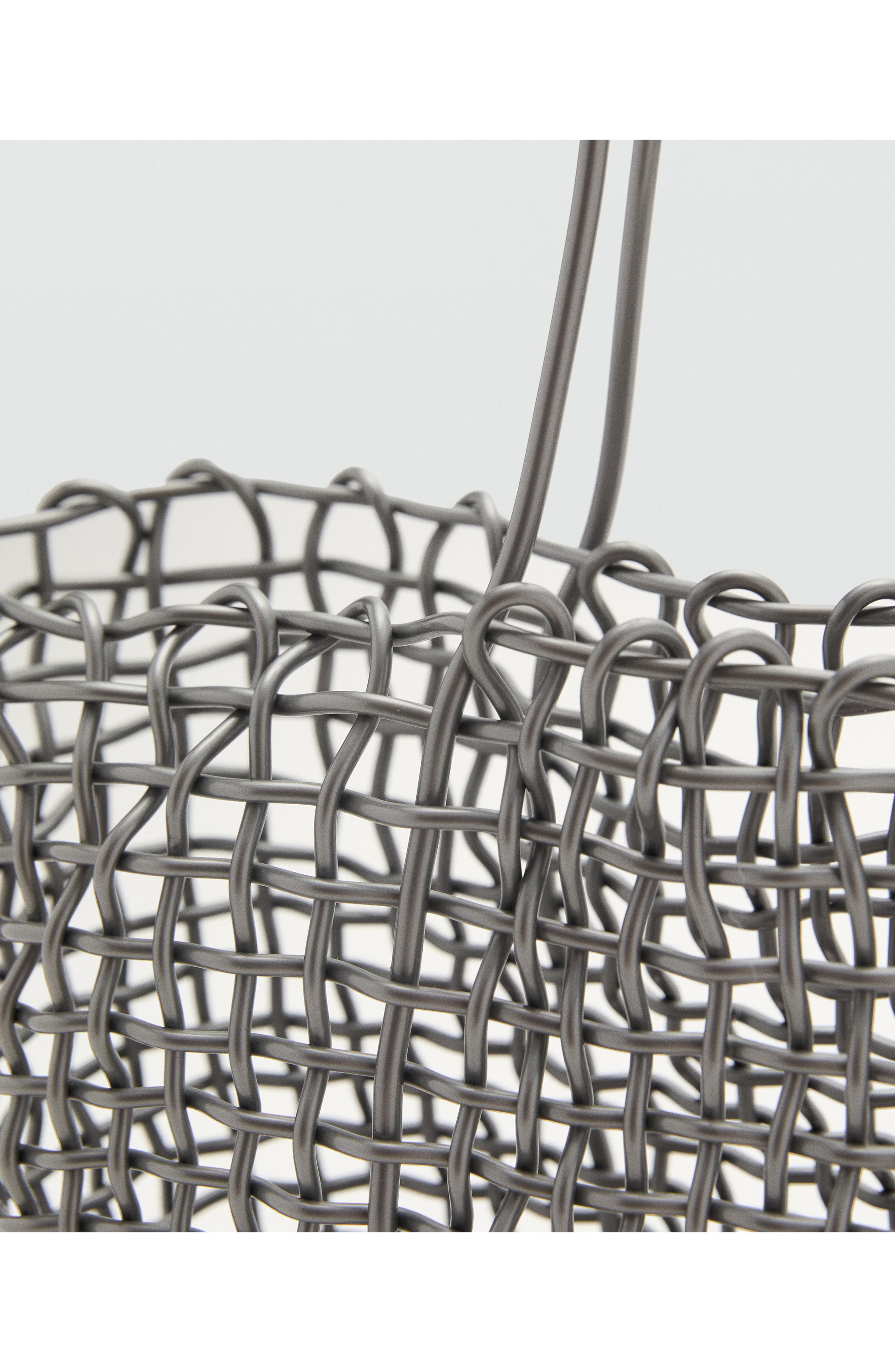 MANGO Braided Shopper Tote, Alternate, color, 