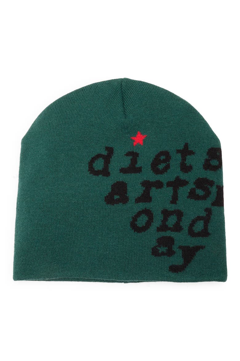 Eye Exam Beanie, Main, color, GREEN