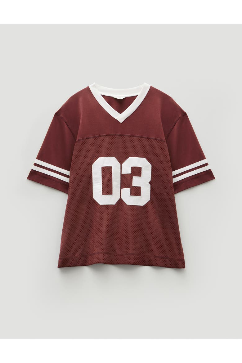 Sporty Graphic T-Shirt, Alternate, color, Rum Raisin