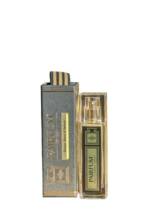Ginger, Elemi & Vetiver by Pairfum London | Eau de Parfum Intense | Long-lasting Luxurious Fragrance | Natural & Clean Niche Perfume