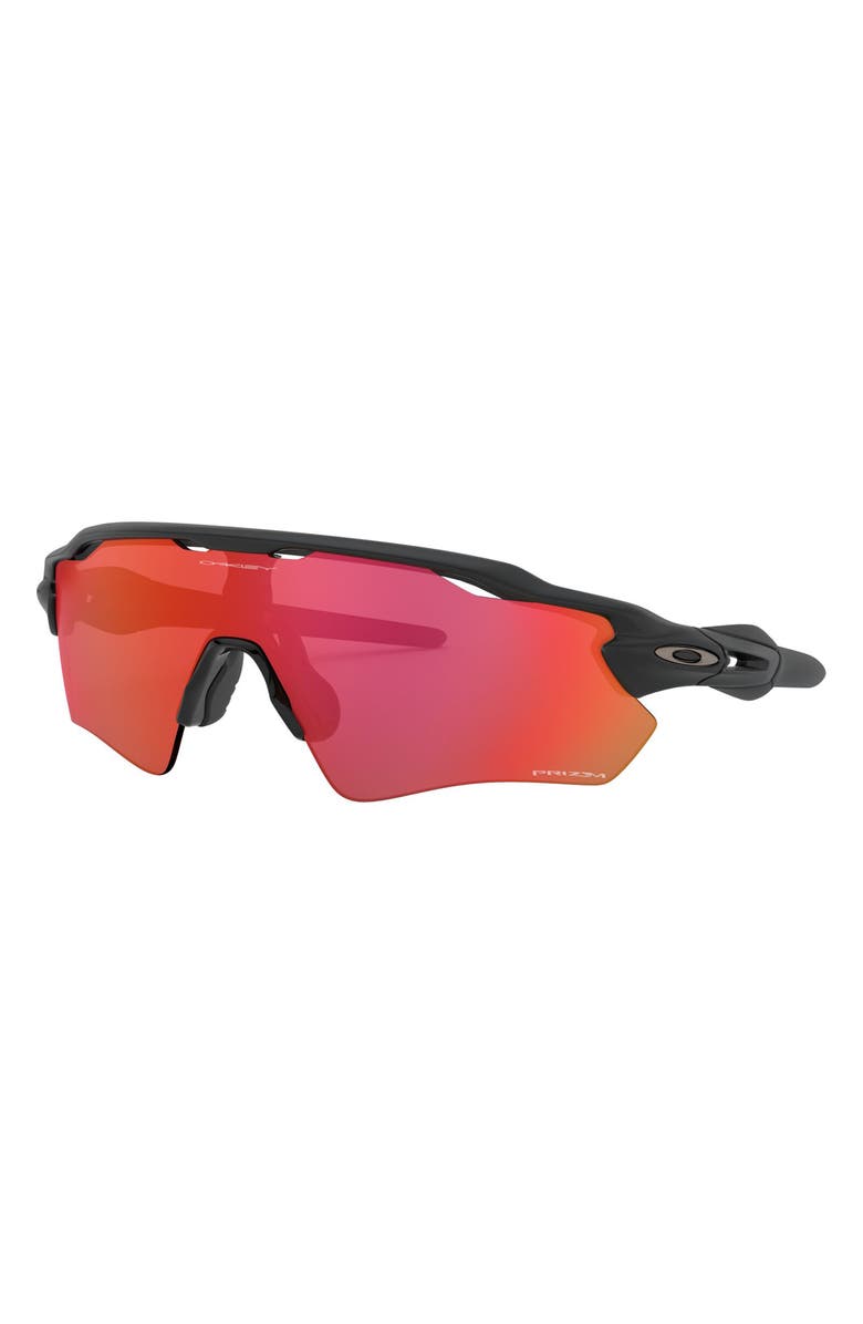 Oakley Radar<sup>®</sup> EV Path<sup>®</sup> Prizm<sup>™</sup> 138mm Wrap Sunglasses, Alternate, color, Matte Black