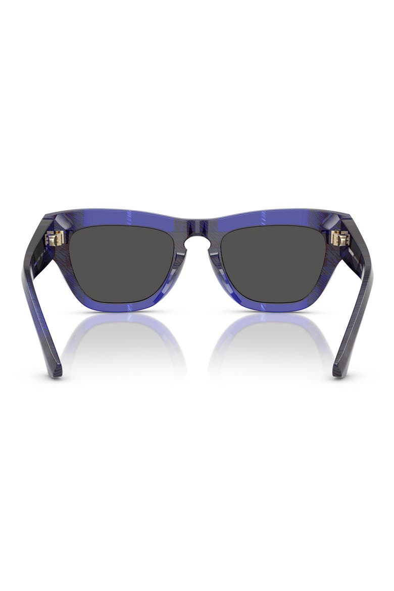 51mm Square Sunglasses, Alternate, color, DARK GREY